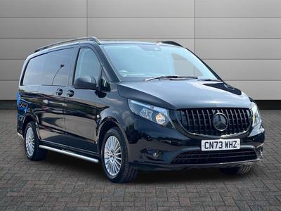 Used 2024 Mercedes-Benz Vito 2.0 116 CDI Premium Crew Van Double Cab 5dr Diesel G-Tronic RWD L2 Euro 6 (s/s) (LWB) (163 ps) at Sinclair Direct