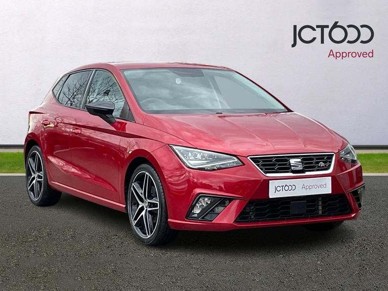 Used 2017 SEAT Ibiza 1.0 TSI FR Hatchback 5dr Petrol Manual Euro 6 (s/s) (115 ps) Red at JCT600