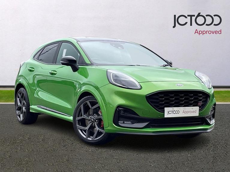 Used 2021 FORD Puma 1.5T EcoBoost ST SUV 5dr Petrol Manual Euro 6 (s/s) (200 ps) Green at JCT600