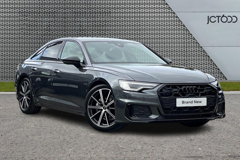 Used ~ Audi A6 Saloon Audi A6 Black Edition 40 TDI q Daytona grey at JCT600