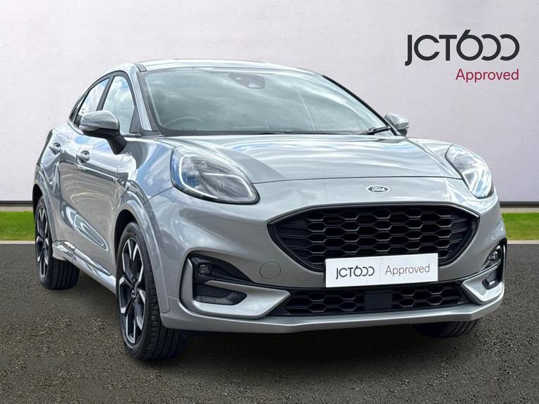 Used 2021 FORD Puma 1.0 EcoBoost Hybrid mHEV 155 ST-Line X 5dr Silver at JCT600