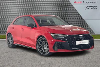 2026 AUDI RS3 2.5 TFSI Carbon Black Sportback 5dr Petrol S Tronic quattro Euro 6 (s/s) (400 ps) at JCT600