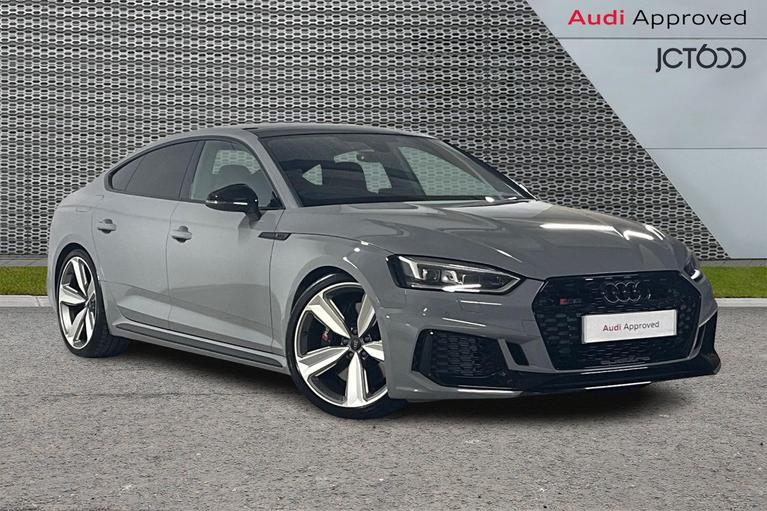 Used 2019 AUDI RS5 Sportback Audi Sport Edition 450 PS tiptronic 5 Door Nardo Grey at JCT600