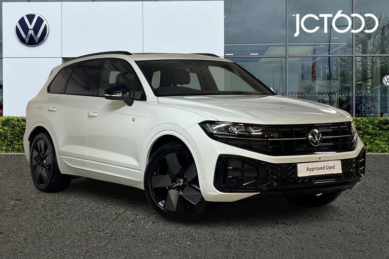 Used 2024 Volkswagen Touareg Black Edition 3.0 TDI 286PS 8-Speed Tiptronic 4Motion 5 Door Pure White at JCT600