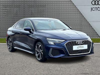 2024 AUDI A3 1.5 TFSI 35 S line Saloon 4dr Petrol S Tronic Euro 6 (s/s) (150 ps) at JCT600