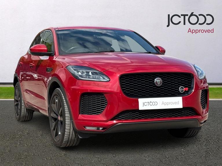 Used 2018 JAGUAR E-Pace 2.0 D240 R-Dynamic HSE SUV 5dr Diesel Auto AWD Euro 6 (s/s) (240 ps) Red at JCT600