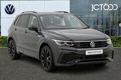 2024 VOLKSWAGEN Tiguan 1.5 TSI Black Edition SUV 5dr Petrol DSG Euro 6 (s/s) (150 ps) at JCT600