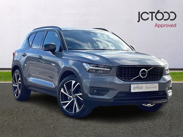 Used 2020 VOLVO Xc40 1.5h T5 Twin Engine Recharge 10.7kWh R-Design Pro SUV 5dr Petrol Plug-in Hybrid Auto Euro 6 (s/s) (262 ps) Grey at JCT600