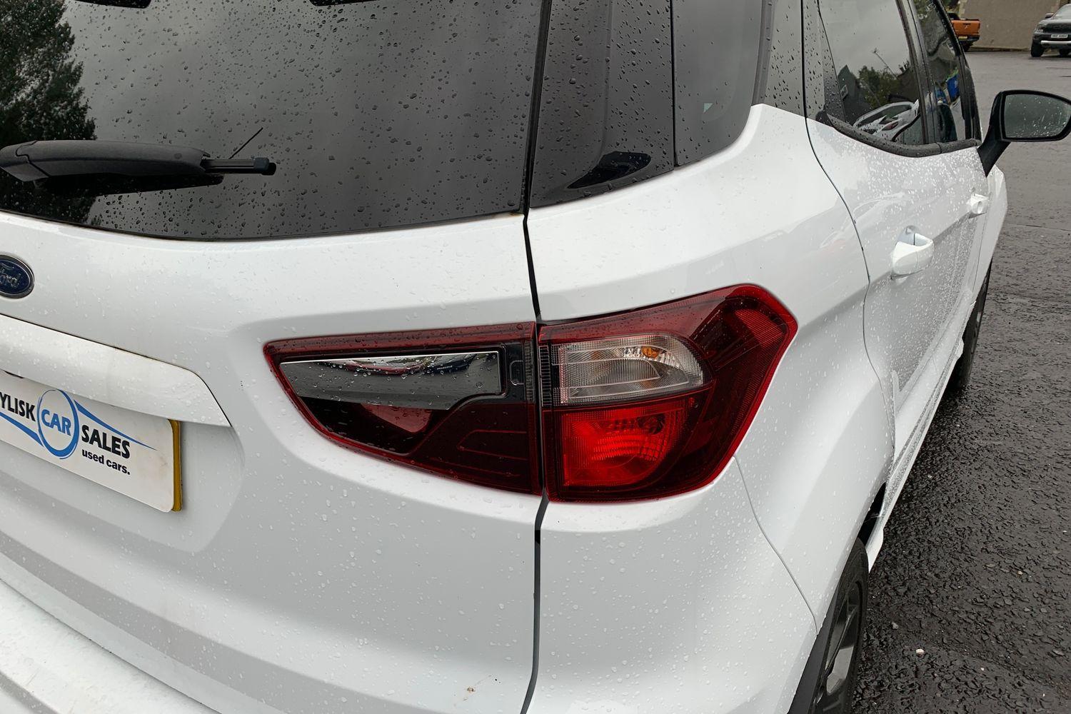 2018 Ford EcoSport 1.5 TDCi 100PS ST-Line in White with 88K + New Timing Belt Fitted - vehicle photo 10 for sale on PureCar