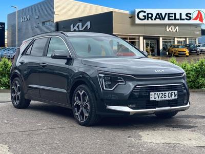 Used 2026 Kia NIRO 1.6h GDi Aspire SUV 5dr Petrol Hybrid DCT Euro 6 (s/s) (136 bhp) INTERSTELLAR GREY at Gravells