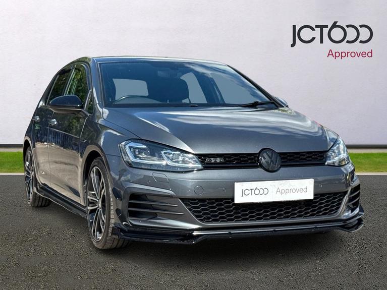Used 2017 VOLKSWAGEN Golf 2.0 TDI 184 GTD 5dr DSG Grey at JCT600