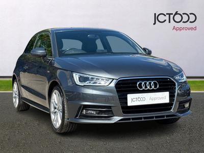 2017 AUDI A1 1.4 TFSI S line Hatchback 3dr Petrol Manual Euro 6 (s/s) (125 ps) at JCT600
