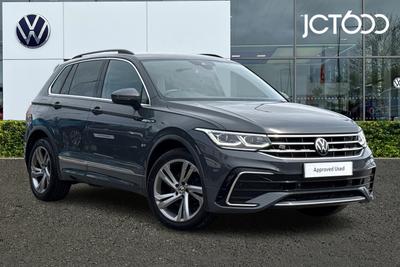 2023 VOLKSWAGEN Tiguan 1.5 TSI R-Line Edition SUV 5dr Petrol DSG Euro 6 (s/s) (150 ps) at JCT600
