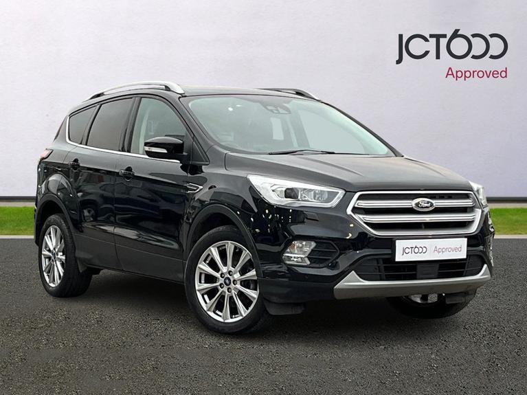 Used 2019 FORD Kuga 2.0 TDCi EcoBlue Titanium Edition SUV 5dr Diesel Powershift AWD Euro 6 (s/s) (180 ps) Black at JCT600