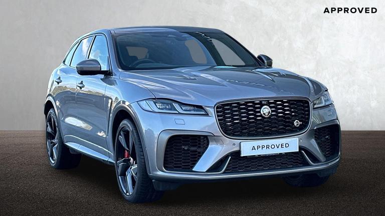 Used 2022 Jaguar F-PACE P550 SVR SWB Eiger Grey at Roger Young