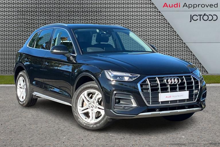 Used 2021 AUDI Q5 2.0 TDI 40 Sport SUV 5dr Diesel S Tronic quattro Euro 6 (s/s) (204 ps) Black at JCT600