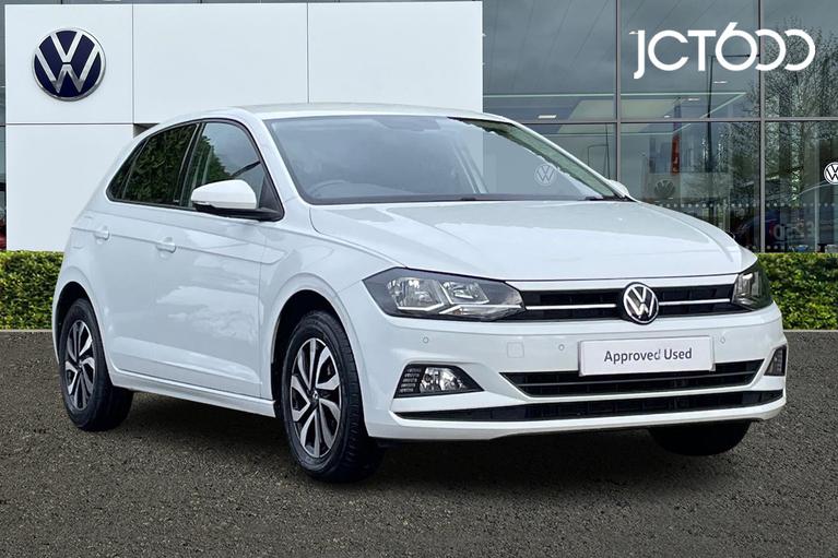 Used 2021 VOLKSWAGEN Polo Active 1.0 TSI 95PS 5-speed Manual Pure White at JCT600