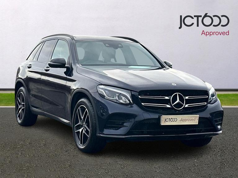 Used 2018 MERCEDES-BENZ Glc 2.1 GLC250d AMG Line (Premium Plus) SUV 5dr Diesel G-Tronic+ 4MATIC Euro 6 (s/s) (204 ps) Blue at JCT600