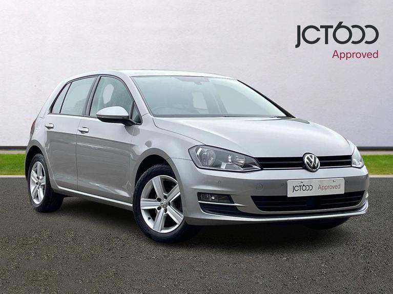 Used 2015 VOLKSWAGEN Golf 1.4 TSI BlueMotion Tech Match Hatchback 5dr Petrol Manual Euro 5 (s/s) (122 ps) Silver at JCT600