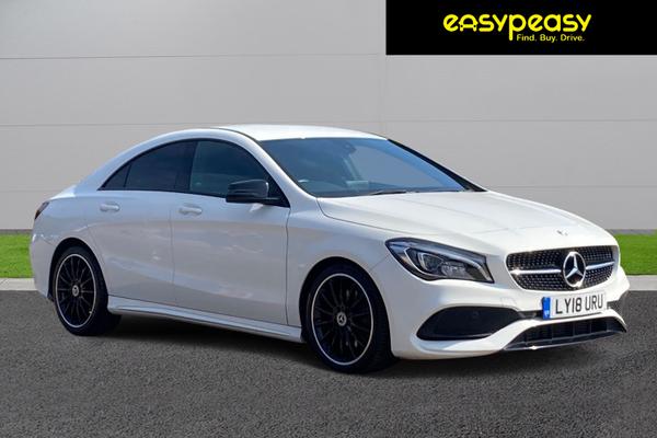 Used 2018 Mercedes-Benz CLA CLA 220d AMG Line Night Edition 4dr Tip Auto at easypeasy