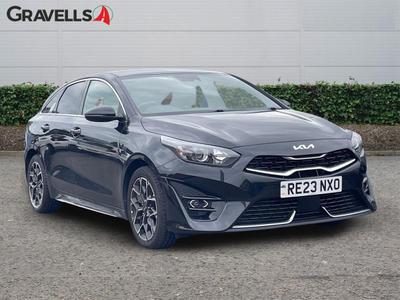 Used 2023 Kia PROCEED 1.5 T-GDi GT-Line Shooting Brake 5dr Petrol Manual Euro 6 (s/s) (158 bhp) Black at Gravells