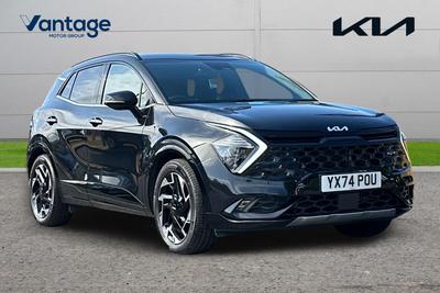Used 2024 Kia Sportage 1.6 T-GDi 48V GT-LINE Phantom Black at Kia Motors UK