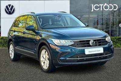 2021 VOLKSWAGEN Tiguan 1.5 TSI 150 Life 5dr DSG at JCT600