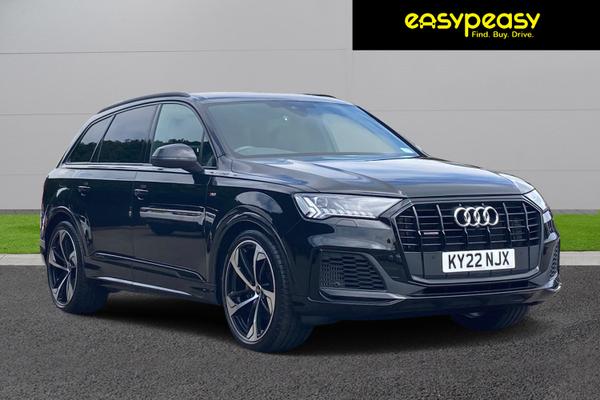 Used 2022 Audi Q7 55 TFSI Quattro Black Edition 5dr Tiptronic at easypeasy