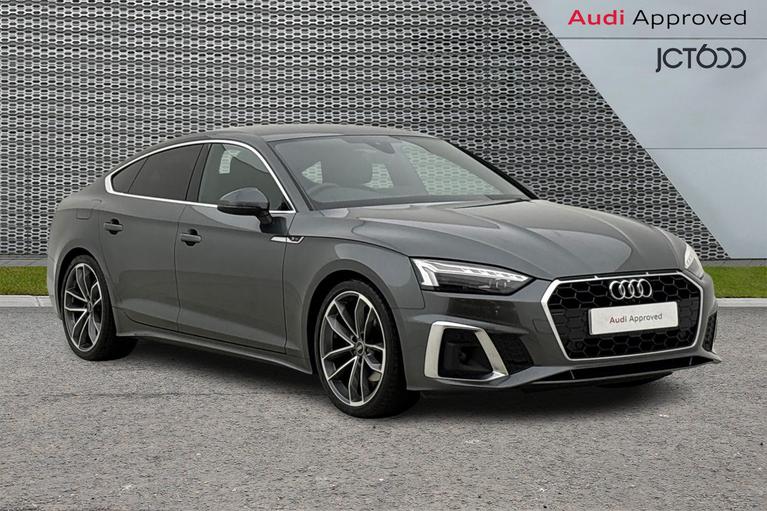 Used 2022 AUDI A5 35 TDI S Line 5dr S Tronic [Tech Pack Pro] Grey at JCT600