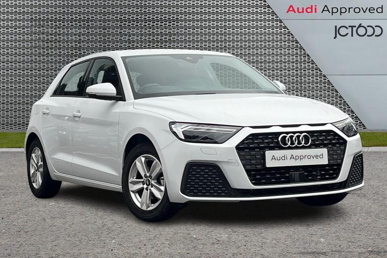 Used 2022 Audi A1 1.0 TFSI 25 Technik Sportback 5dr Petrol S Tronic Euro 6 (s/s) (95 ps) White at JCT600