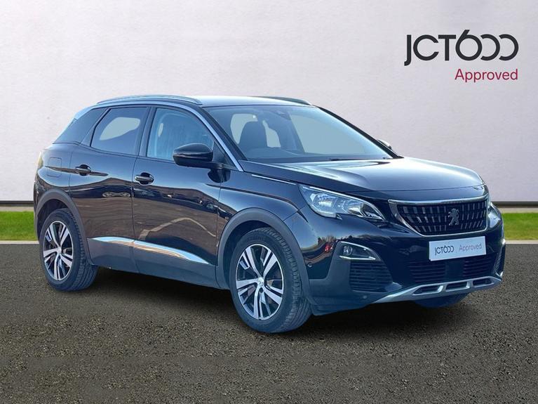 Used 2018 PEUGEOT 3008 1.5 BlueHDi Allure SUV 5dr Diesel Manual Euro 6 (s/s) (130 ps) Black at JCT600