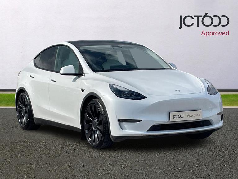 Used 2023 Tesla Model Y (Dual Motor) Performance SUV 5dr Electric Auto 4WDE (426 bhp) White at JCT600