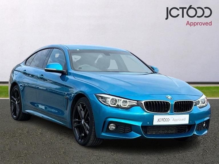 2017 BMW 4 Series Gran Coupe 2.0 420d M Sport Hatchback 5dr Diesel Auto  xDrive Euro 6 £14,868 80,816 miles Blue