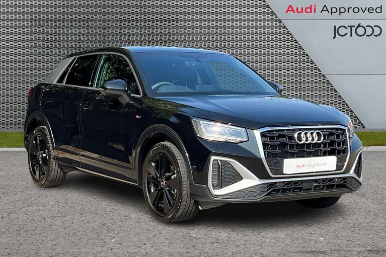 Used 2024 Audi Q2 S line 30 TFSI 110 PS 6-speed Mythos black at JCT600