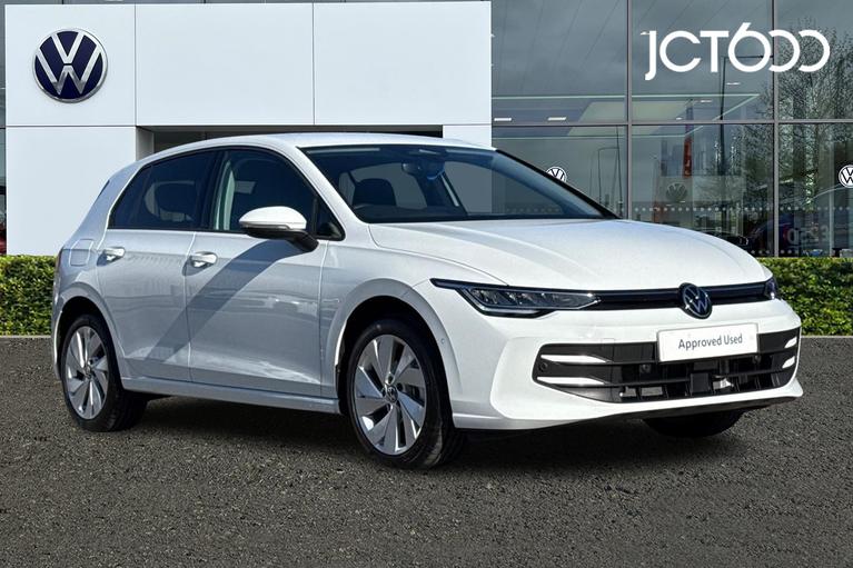 Used 2026 VOLKSWAGEN Golf 1.5 TSI 150 Match 5dr White at JCT600