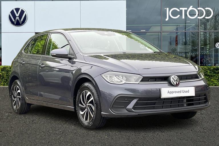 Used 2024 Volkswagen Polo Life 1.0 TSI 95PS 7-speed DSG Smokey Grey at JCT600