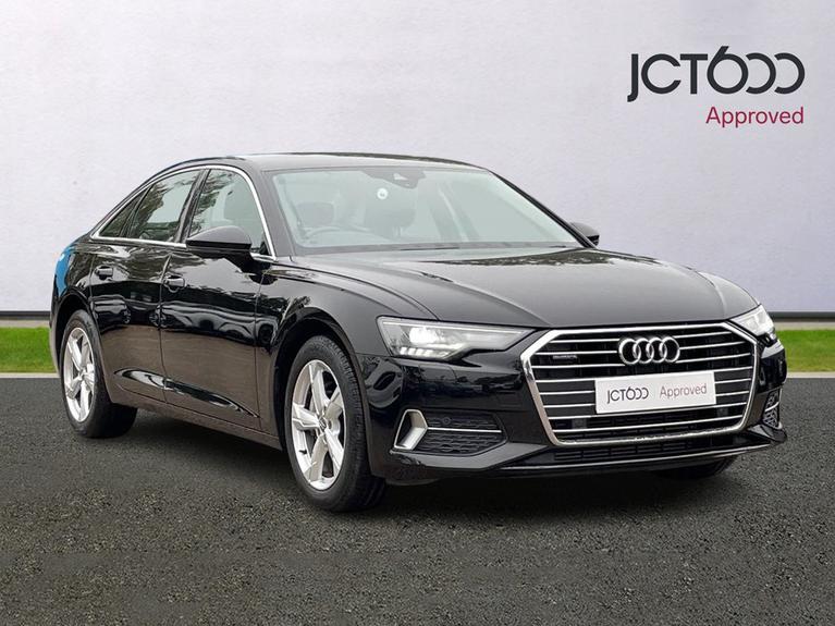 Used 2019 AUDI A6 Saloon 2.0 TFSI 45 Sport Saloon 4dr Petrol S Tronic quattro Euro 6 (s/s) (245 ps) Black at JCT600