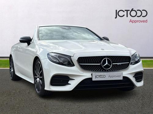 MERCEDES-BENZ E Class 2.0 E300d AMG Line Night Edition (Premium Plus) Cabriolet 2dr Diesel G-Tronic+ Euro 6 (s/s) (245 ps)