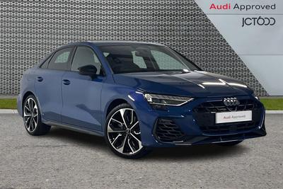 2026 AUDI S3 2.0 TFSI Black Edition Saloon 4dr Petrol S Tronic quattro Euro 6 (s/s) (333 ps) at JCT600