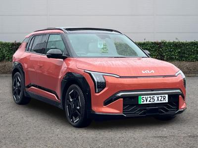 Used 2025 Kia EV3 81.4 kWh GT-LINE S Sunset Orange at Kia Motors UK