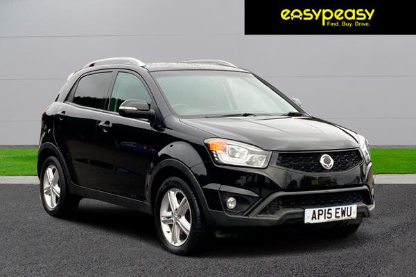 Used 2015 SsangYong KORANDO 2.0 ELX 4x4 Auto 5dr Black at easypeasy