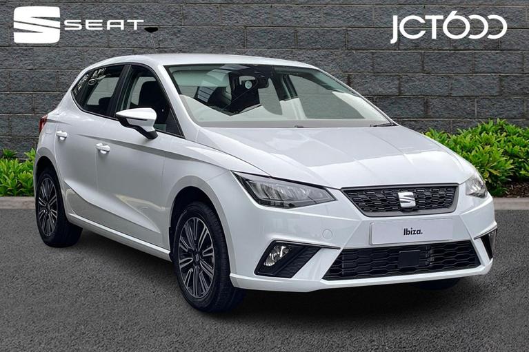 Used ~ SEAT Ibiza HAT 1.0 TSI 95ps SE Tech Glacial White at JCT600