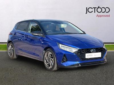 2023 HYUNDAI i20 1.0 T-GDi MHEV Ultimate Hatchback 5dr Petrol Hybrid Manual Euro 6 (s/s) (100 ps) at JCT600