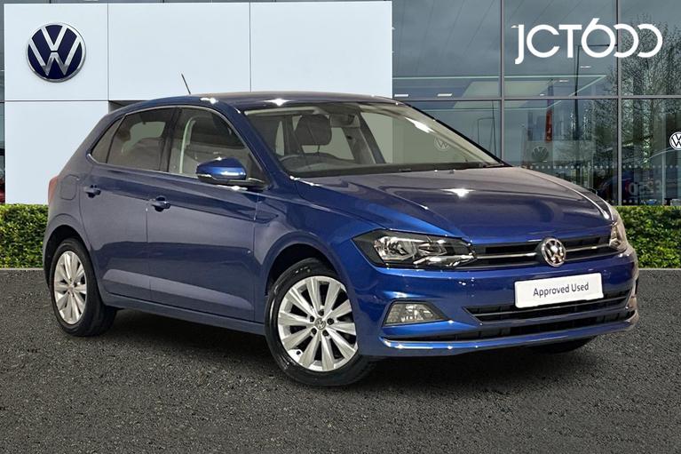 Used 2020 VOLKSWAGEN Polo Match 1.0 80PS EVO 5-speed Manual 5 Door Reef Blue at JCT600