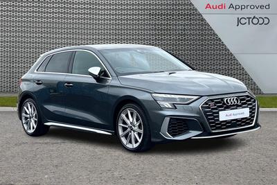 2023 AUDI S3 2.0 TFSI Sportback 5dr Petrol S Tronic quattro Euro 6 (s/s) (310 ps) at JCT600