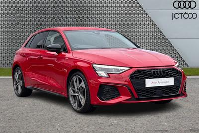2023 Audi A3 Sportback Black Edition 35 TDI 150 PS S tronic (Technology Pack) at JCT600