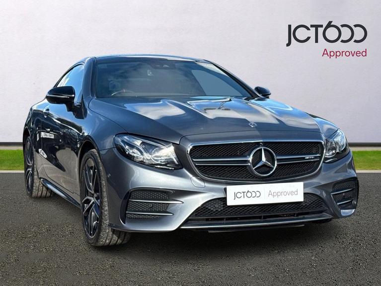 Used 2019 MERCEDES-BENZ E Class 3.0 E53 MHEV EQ Boost AMG (Premium Plus) Coupe 2dr Petrol SpdS TCT 4MATIC+ Euro 6 (s/s) (457 ps) Grey at JCT600