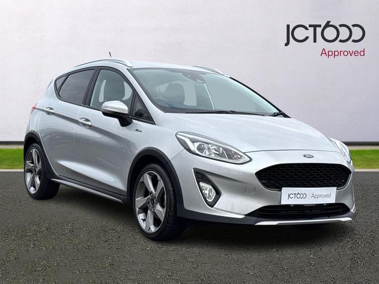 Used 2018 FORD Fiesta 1.0T EcoBoost Active 1 Hatchback 5dr Petrol Auto Euro 6 (s/s) (100 ps) Silver at JCT600