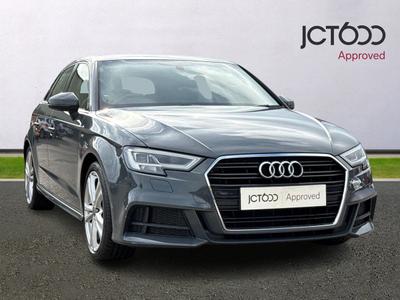 2018 Audi A3 1.5 TFSI CoD S line Sportback 5dr Petrol Manual Euro 6 (s/s) (150 ps) at JCT600