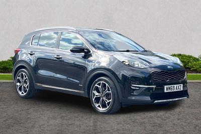Used 2020 Kia Sportage 1.6 T-GDi GT-LINE Phantom Black at Kia Motors UK